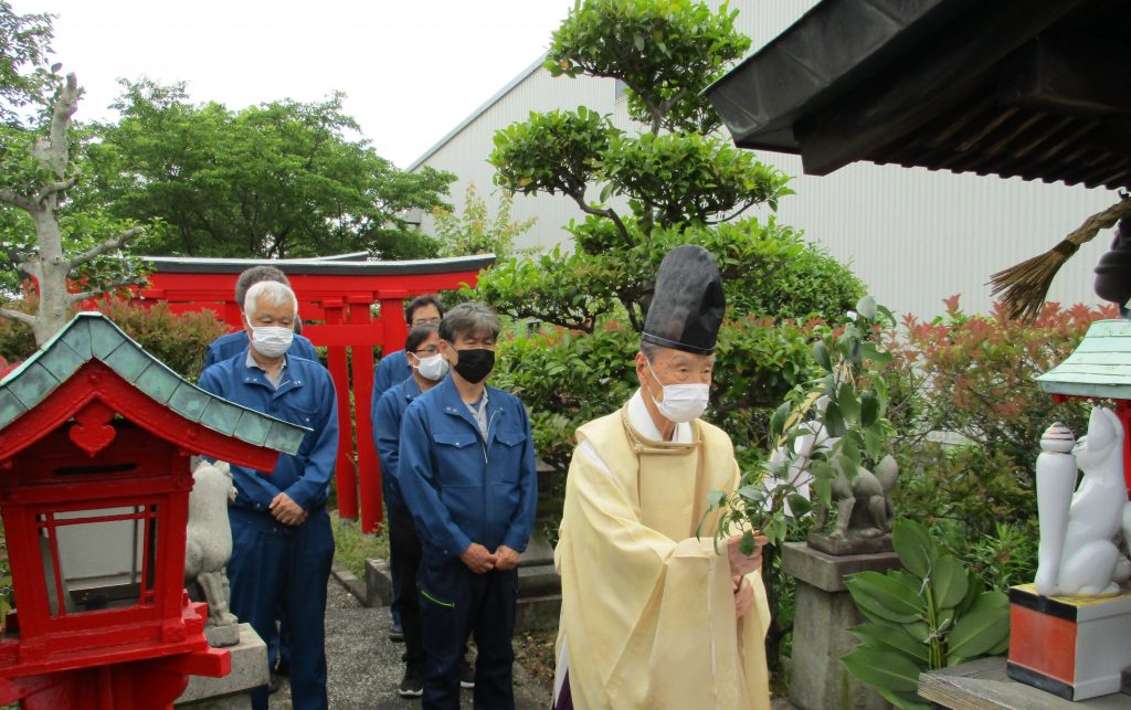 安全祈願祭を挙行いたしました